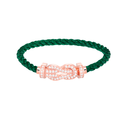 [Lucky Star]Chance großes Armband mit 8-stelliger Schnalle und Diamanten in Roségold