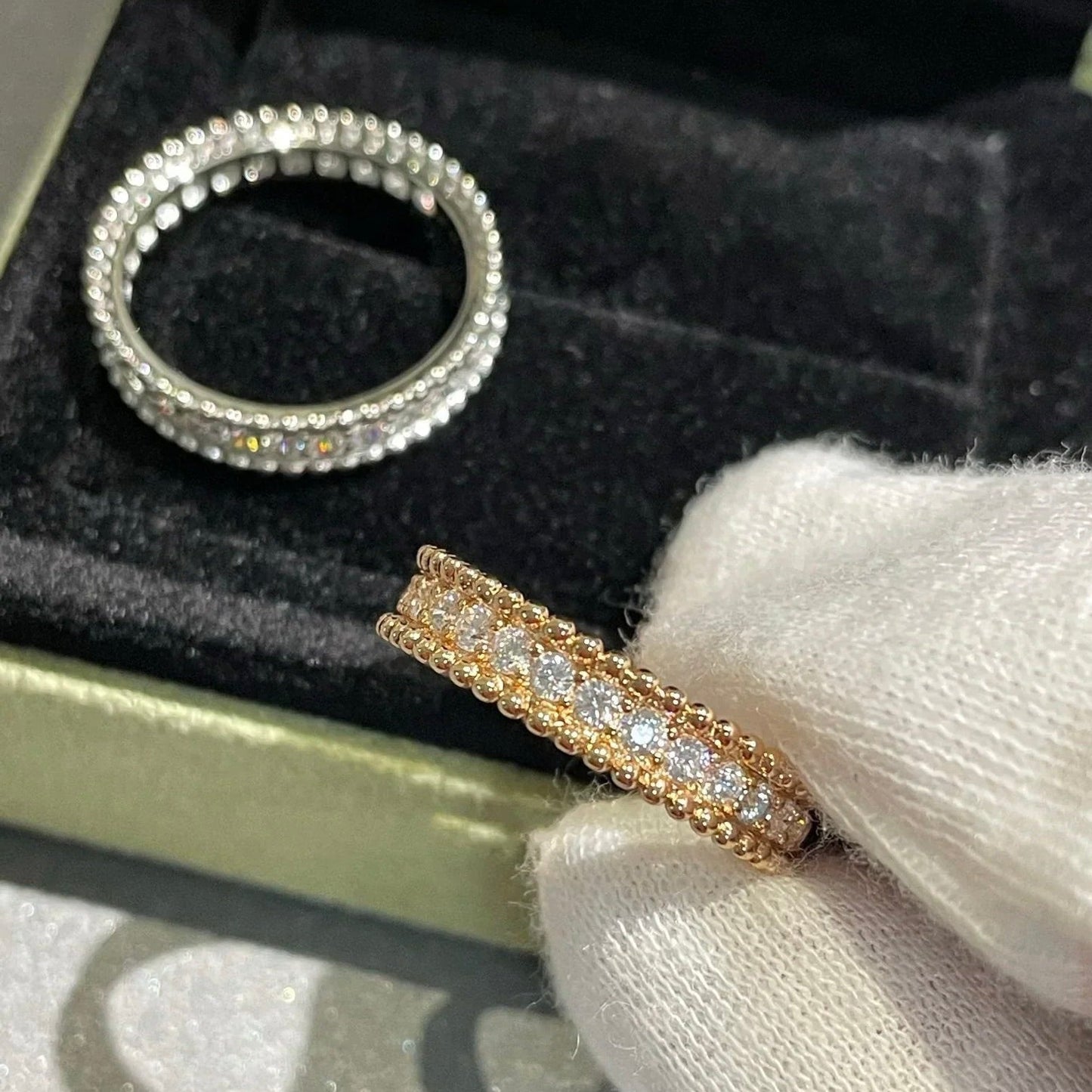 [Lucky Star]PERLEE DIAMOND SILVER RING