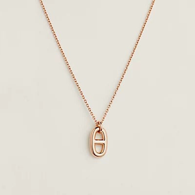 [Lucky Star]HM PIG NOSE NECKLACE