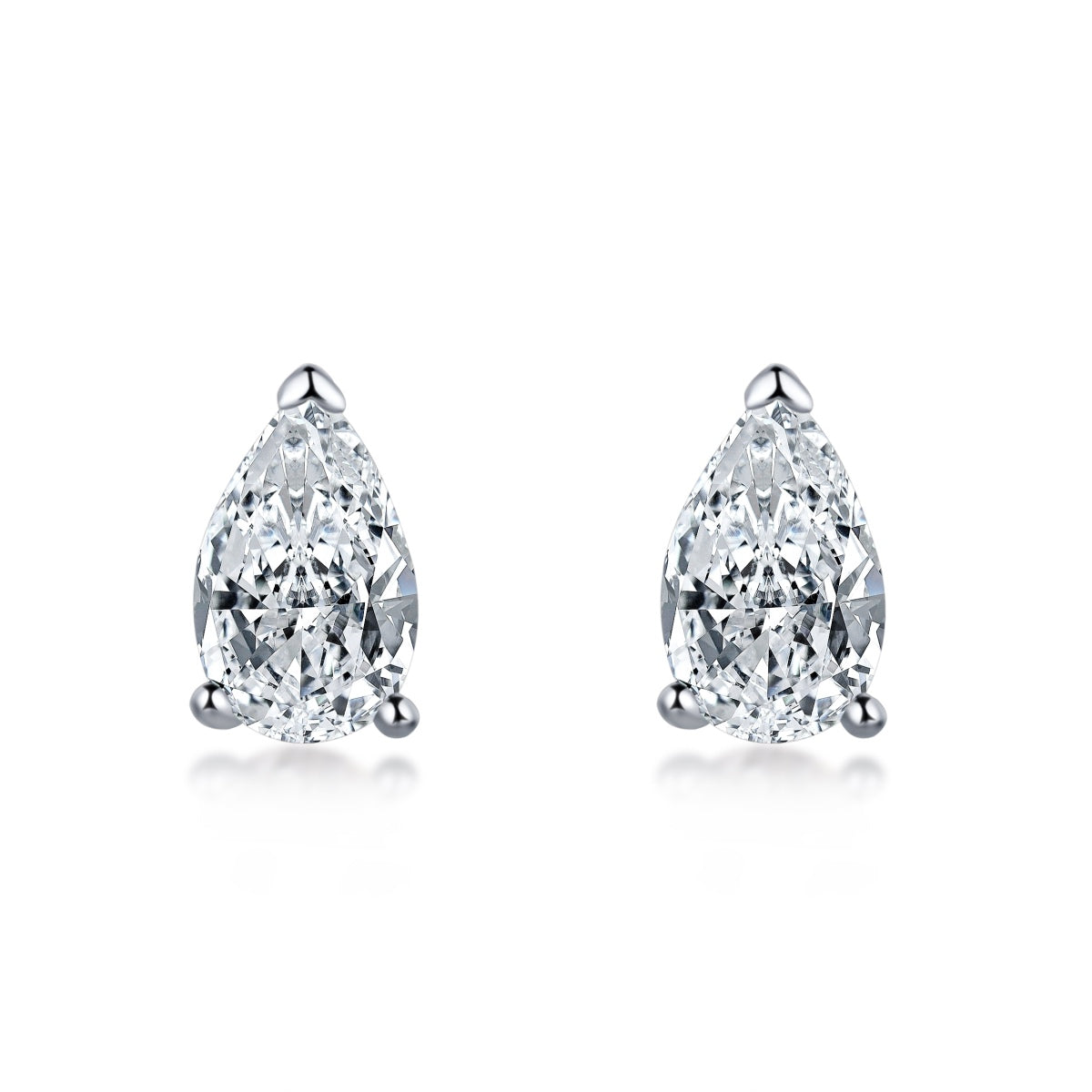 [Lucky Star]Ornate Water Drop Shape Earrings