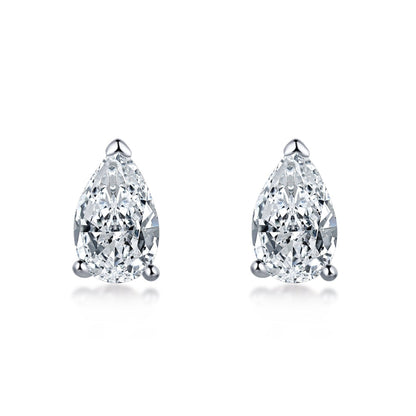 [Lucky Star]Ornate Water Drop Shape Earrings