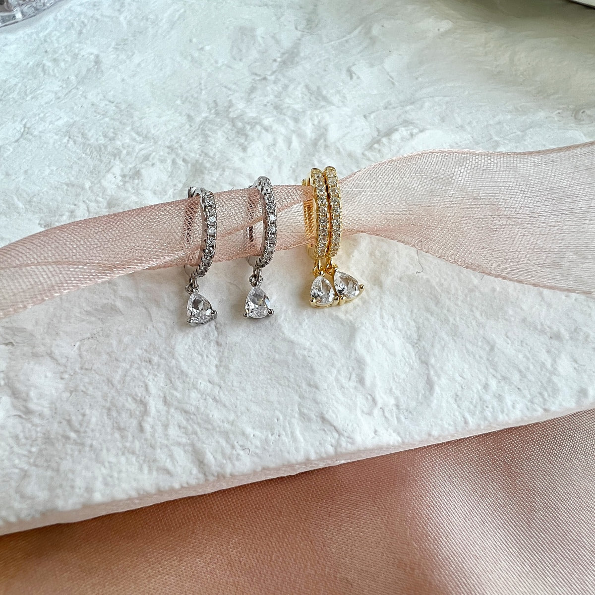 [Lucky Star]Luxurious Geometric Drop Earrings