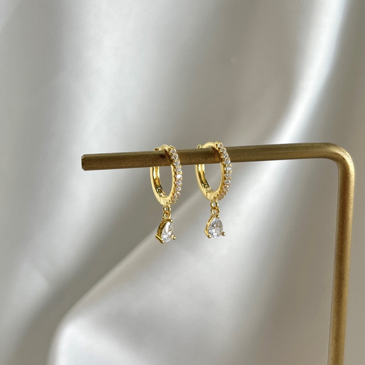 [Lucky Star]Luxurious Geometric Drop Earrings