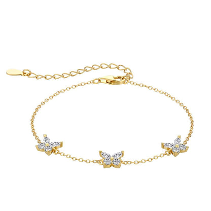 [Lucky Star]Radiant Butterfly Shape Necklace