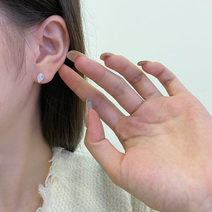 [Lucky Star]Ornate Water Drop Shape Earrings