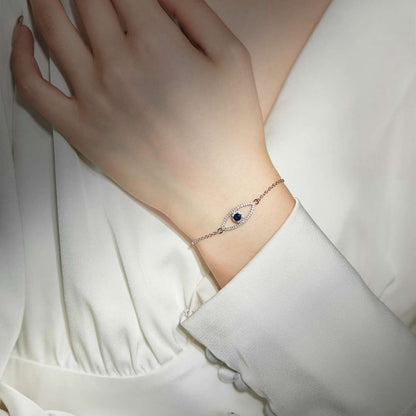 [Lucky Star]Devil's Eye Hollow Design Bracelet