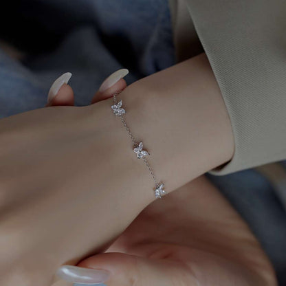[Lucky Star]Radiant Butterfly Shape Necklace