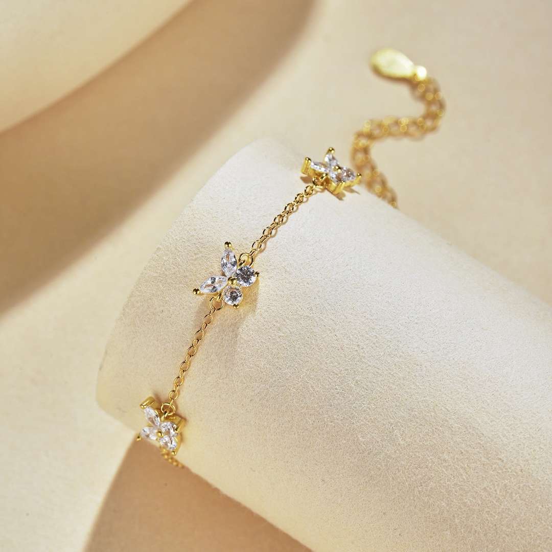 [Lucky Star]Radiant Butterfly Shape Necklace