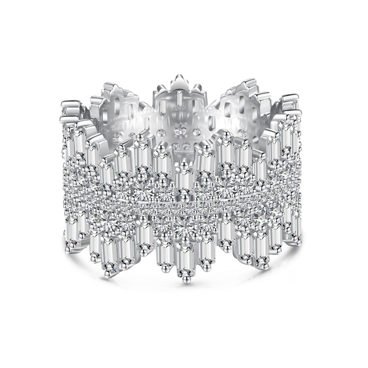[Lucky Star]Luxurious Colorful Radiant Cut Daily Ring