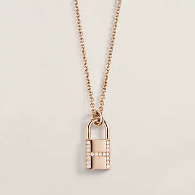 [Lucky Star]HM ADVANCED NICHE LOCK HEAD NECKLACE DIAMONDS