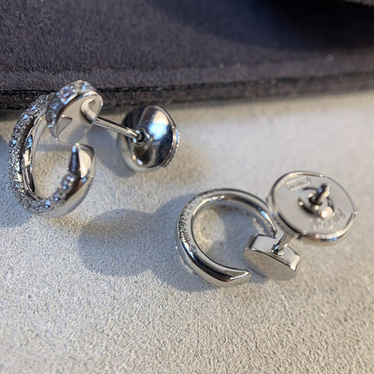 [Lucky Star]JUSTE OHRRINGE SILBER DIAMANTEN 