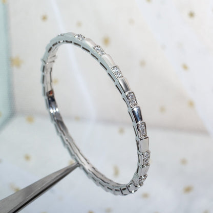[Lucky Star]SERPENTI BRACELET SILVER DIAMOND