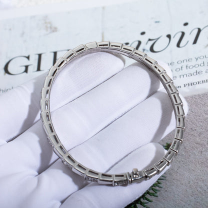 [Lucky Star]SERPENTI BRACELET SILVER DIAMOND