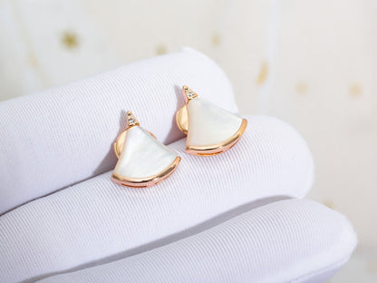 [Glücksstern]DIVAS DREAM OHRRINGE ROSA GOLD