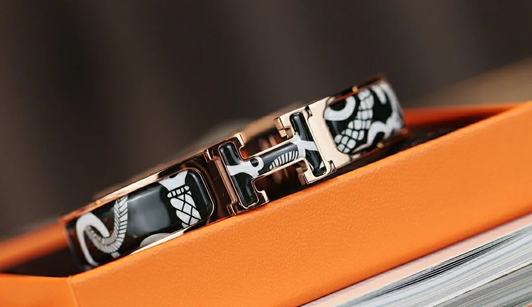 [ラッキースター]Hタータンブレスレット12MM