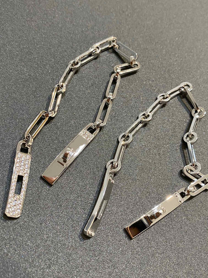 [ラッキースター]チェーンブレスレット スモールモデル ダイヤモンド
