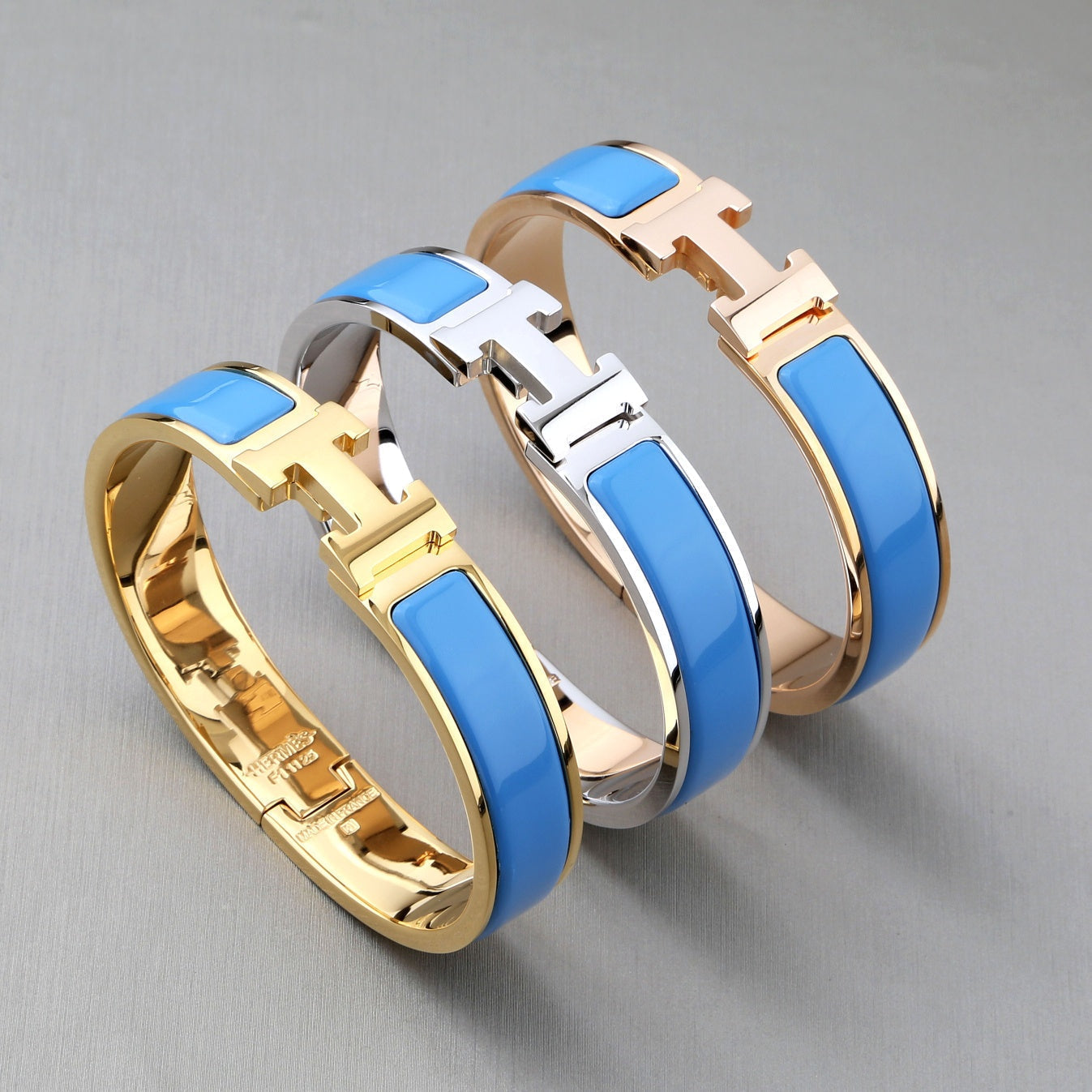[ラッキースター]Hブレスレット ターコイズ 12MM