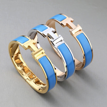 [ラッキースター]Hブレスレット ターコイズ 12MM