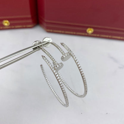 [ラッキースター]ジャステ イヤリング フルダイヤモンド 1.8MM