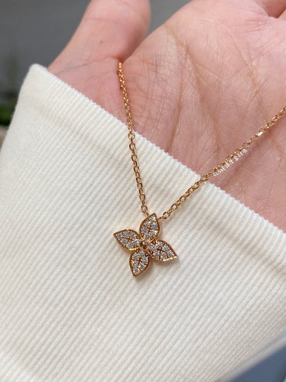 [Lucky Star]STAR DIAMOND NECKALCE