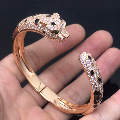 [ラッキースター]パンサービッグブレスレットダイヤモンド