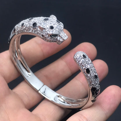 [ラッキースター]パンサービッグブレスレットダイヤモンド