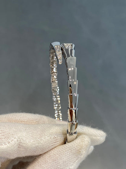 [Lucky Star]SERPENTI BRACELET DIAMONDS SILVER