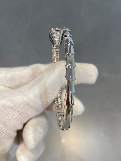 [Lucky Star]SERPENTI BRACELET DIAMONDS SILVER