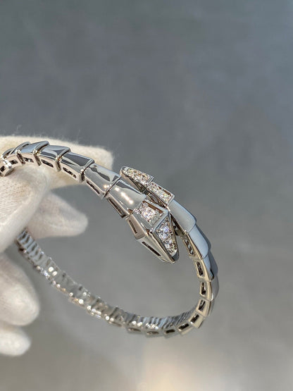 [Lucky Star]SERPENTI BRACELET DIAMONDS SILVER