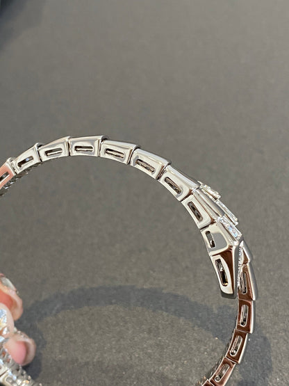 [Lucky Star]SERPENTI BRACELET DIAMONDS SILVER