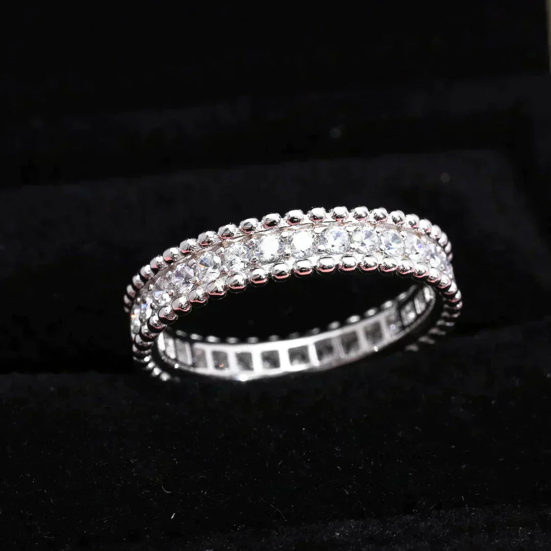 [Lucky Star]PERLEE DIAMOND SILVER RING