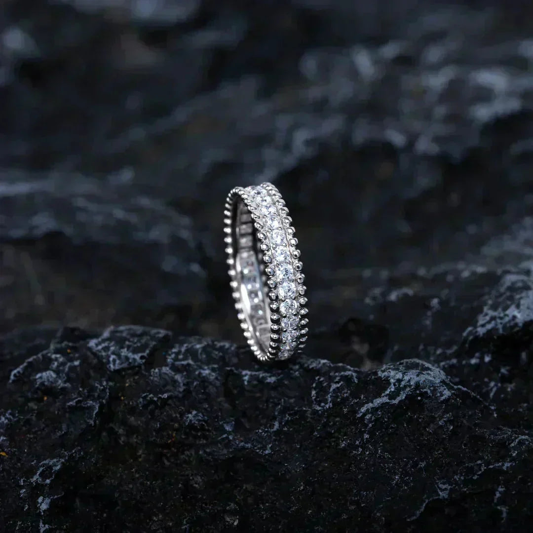 [Lucky Star]PERLEE DIAMOND SILVER RING
