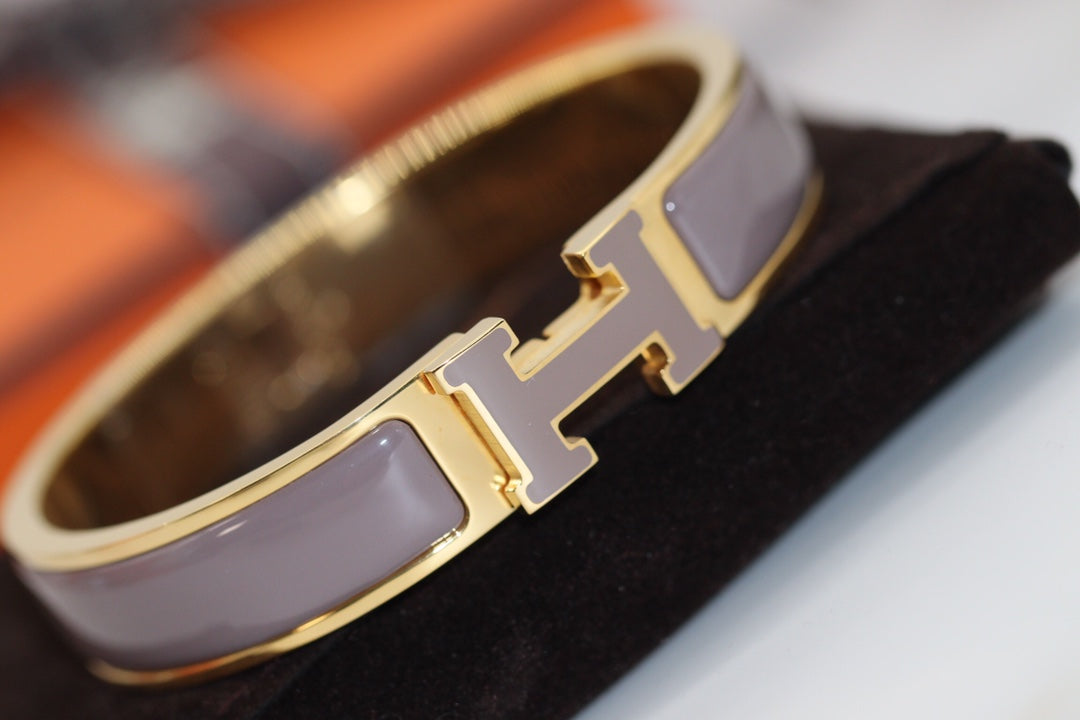 [Lucky Star]H BRACELET 12MM BROWN