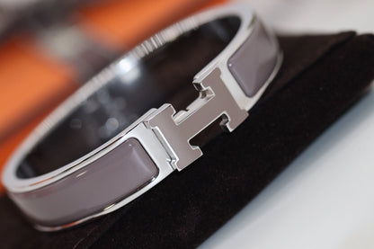 [Lucky Star]H BRACELET 12MM BROWN