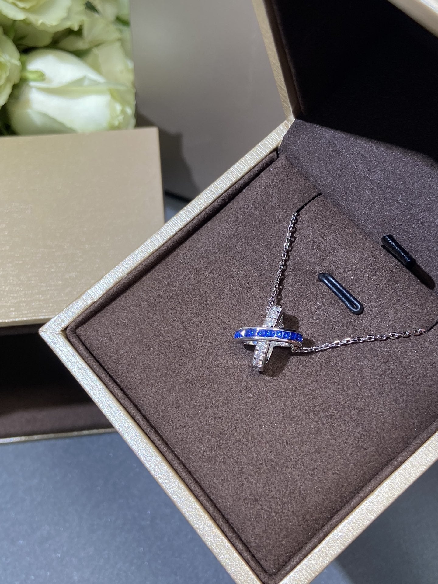 [Glücksstern] LIENS DIAMANT SILBER HALSKETTE