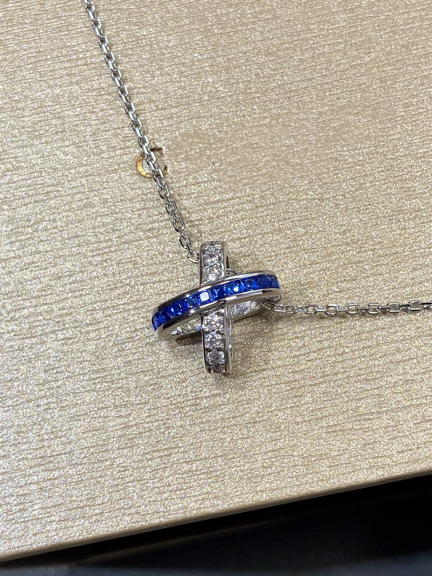 [Glücksstern] LIENS DIAMANT SILBER HALSKETTE