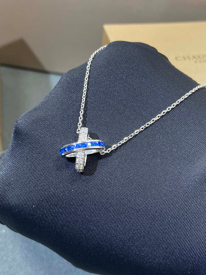 [Glücksstern] LIENS DIAMANT SILBER HALSKETTE