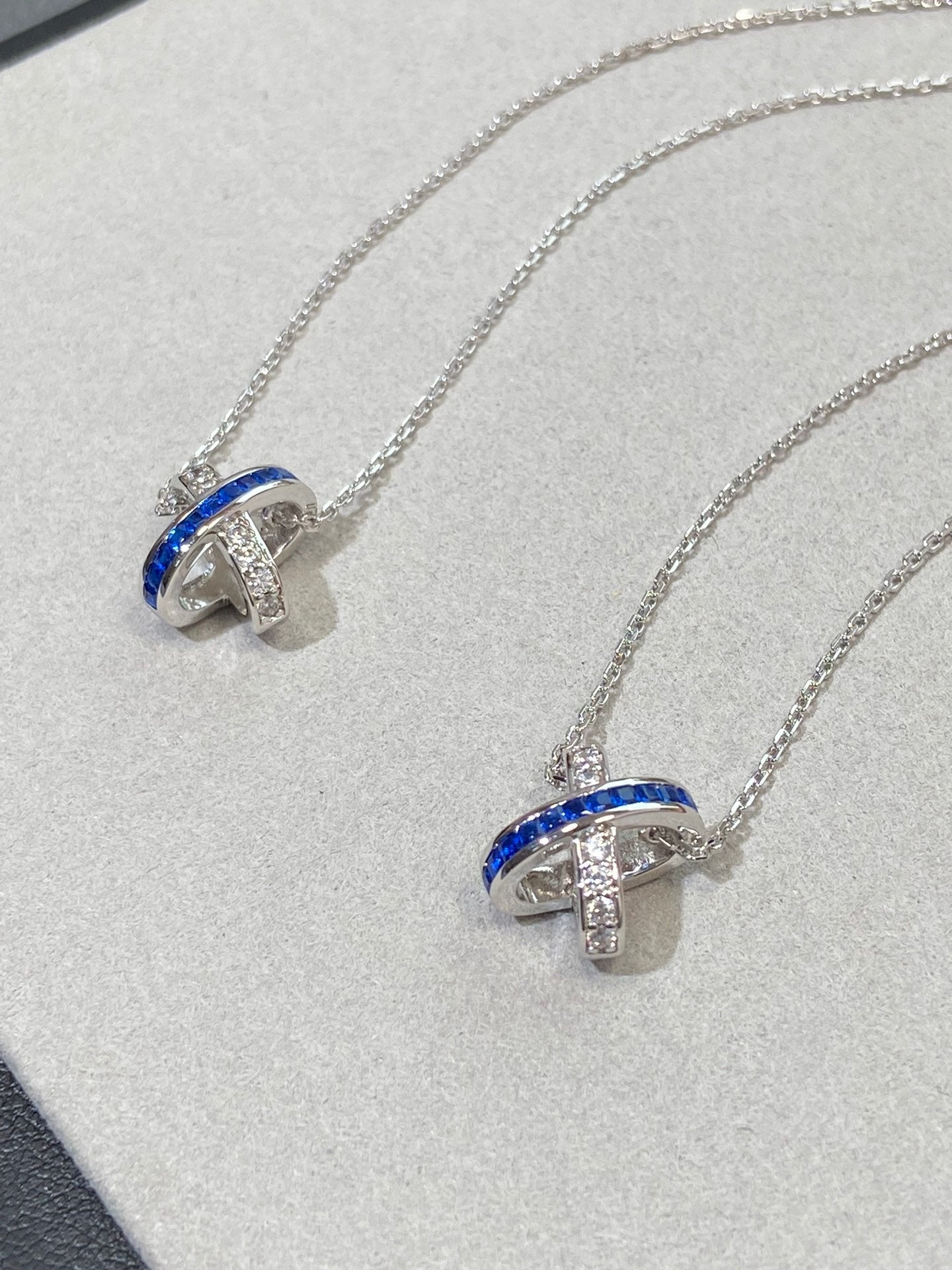 [Glücksstern] LIENS DIAMANT SILBER HALSKETTE