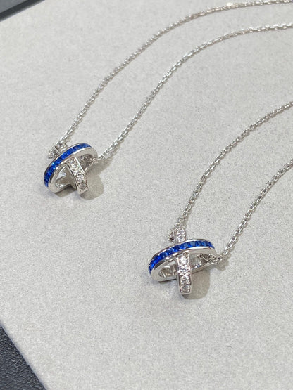 [Glücksstern] LIENS DIAMANT SILBER HALSKETTE