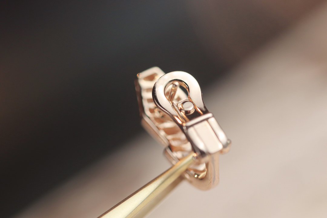 [Lucky Star]SERPENT ROSGOLD DIAMANT OHRRINGE