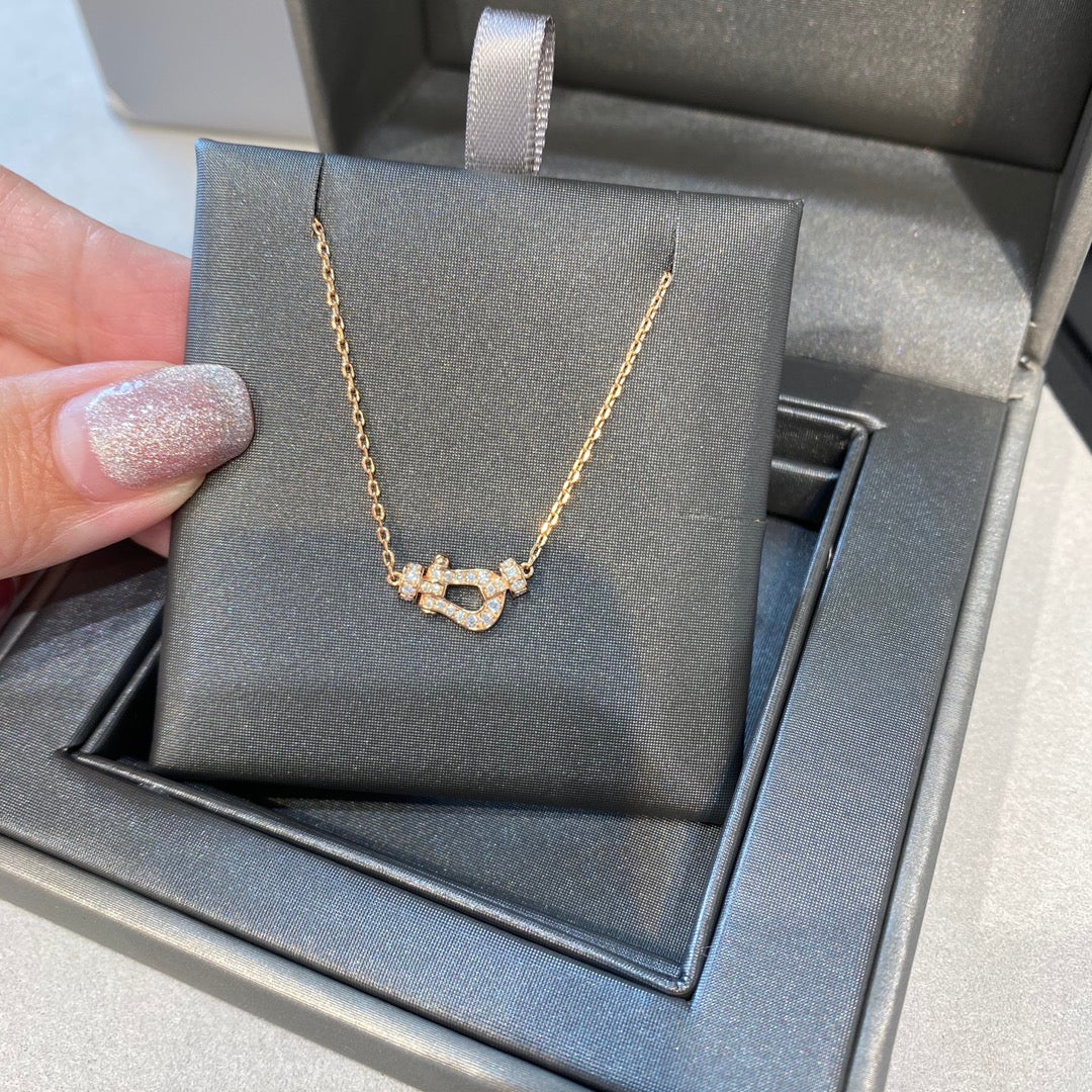 [Lucky Star]FORCE 10 DIAMOND PINK GOLD NECKLACE MINI MODEL