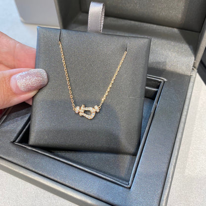 [Lucky Star]FORCE 10 DIAMOND PINK GOLD NECKLACE MINI MODEL