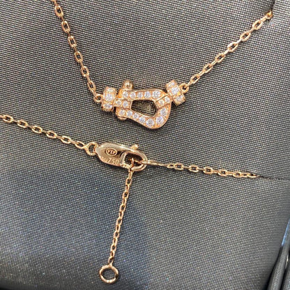 [Lucky Star]FORCE 10 DIAMOND PINK GOLD NECKLACE MINI MODEL