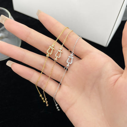 [Lucky Star]FORCE 10 FULL DIAMOND BUCKLE CHAIN LINK MINI MODEL