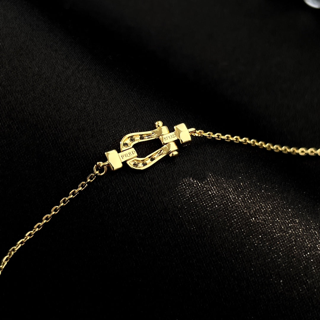 [Lucky Star]FORCE 10 FULL DIAMOND BUCKLE CHAIN LINK MINI MODEL