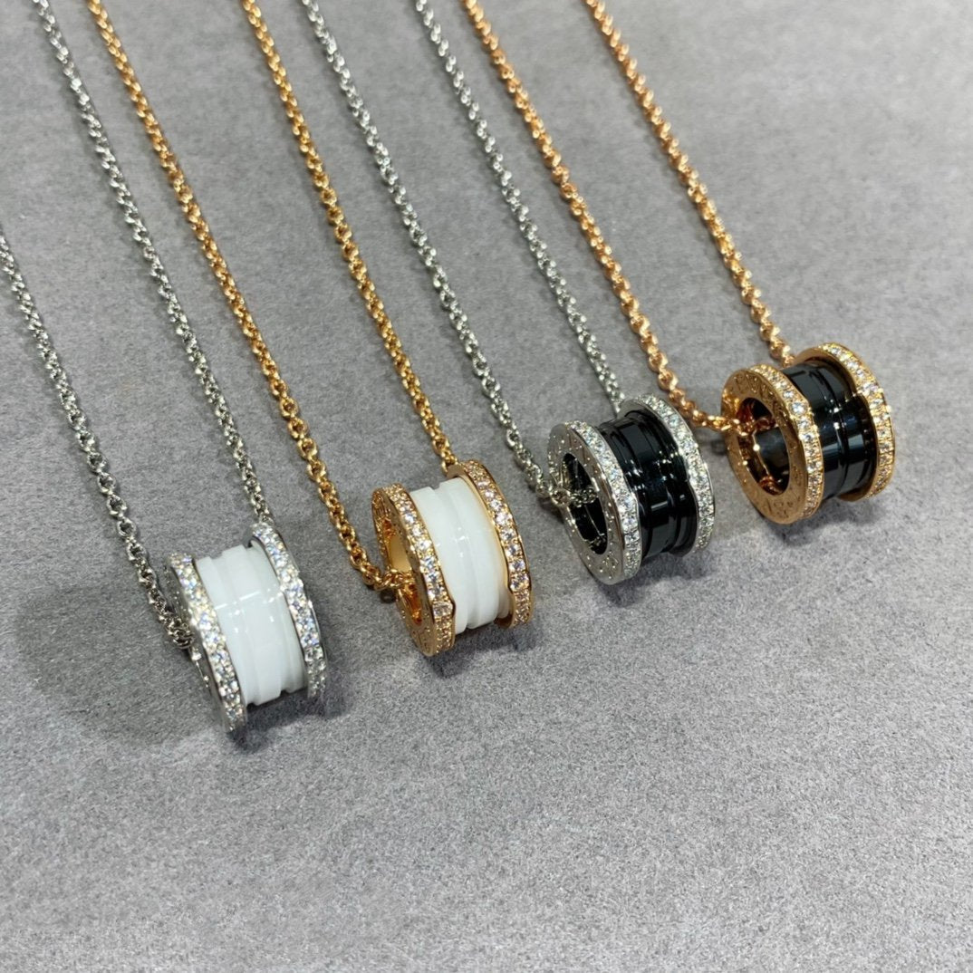 [Lucky Star]ZERO 1 DIAMOND CERAMIC NECKLACE