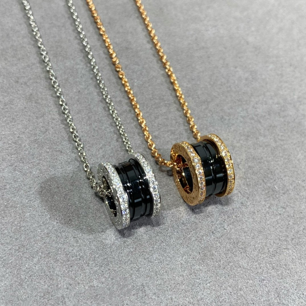 [Lucky Star]ZERO 1 DIAMOND CERAMIC NECKLACE