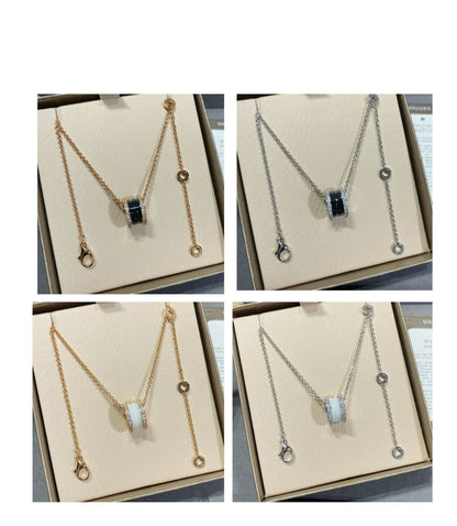 [Lucky Star]ZERO 1 DIAMOND CERAMIC NECKLACE