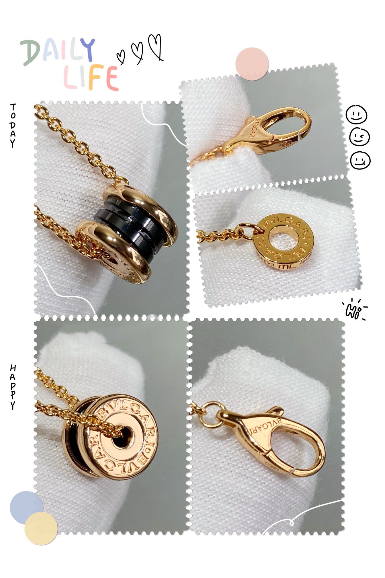 [Lucky Star]ZERO 1 CERAMIC MINI NECKLACE