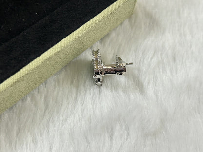 [Lucky Star]CLOVER PIETERSITE MEDIUM STUD EARRINGS